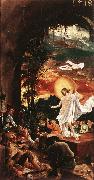 ALTDORFER, Albrecht The Resurrection of Christ  jjkk Spain oil painting reproduction
